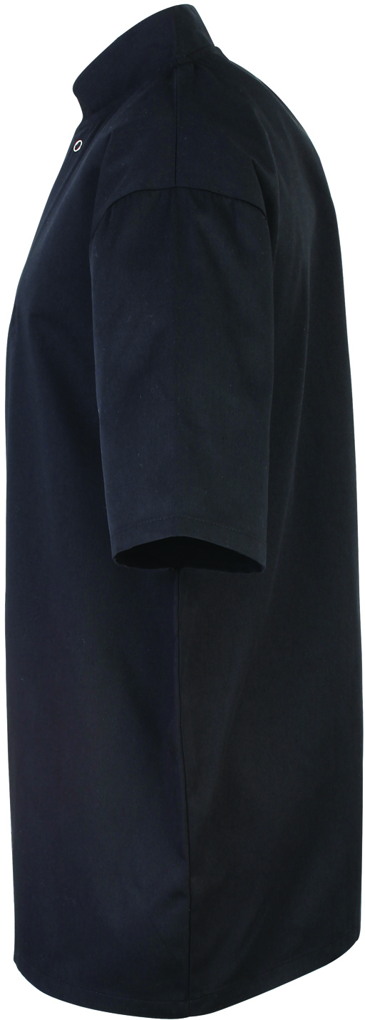 Studded Front Short Sleeve Chef´s Jacket