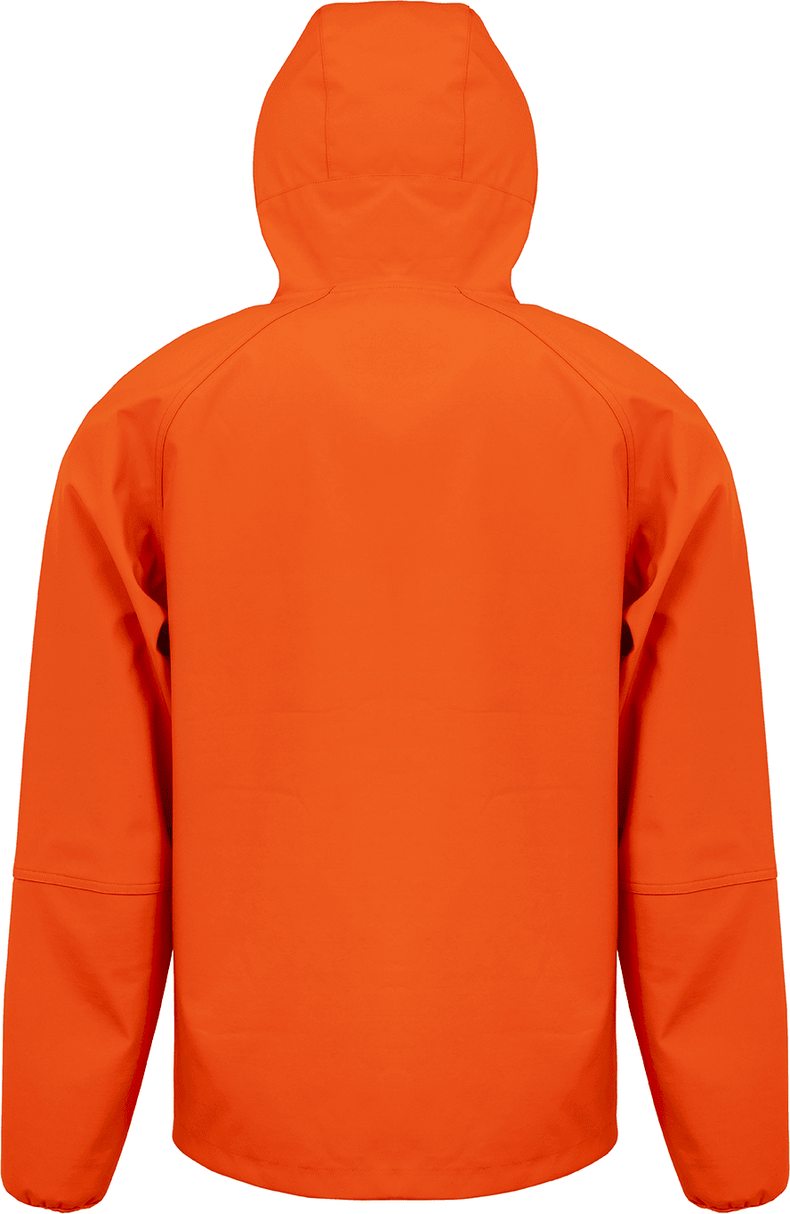 3-Layer Recycled Printable Hooded Casual Softshell Jacket