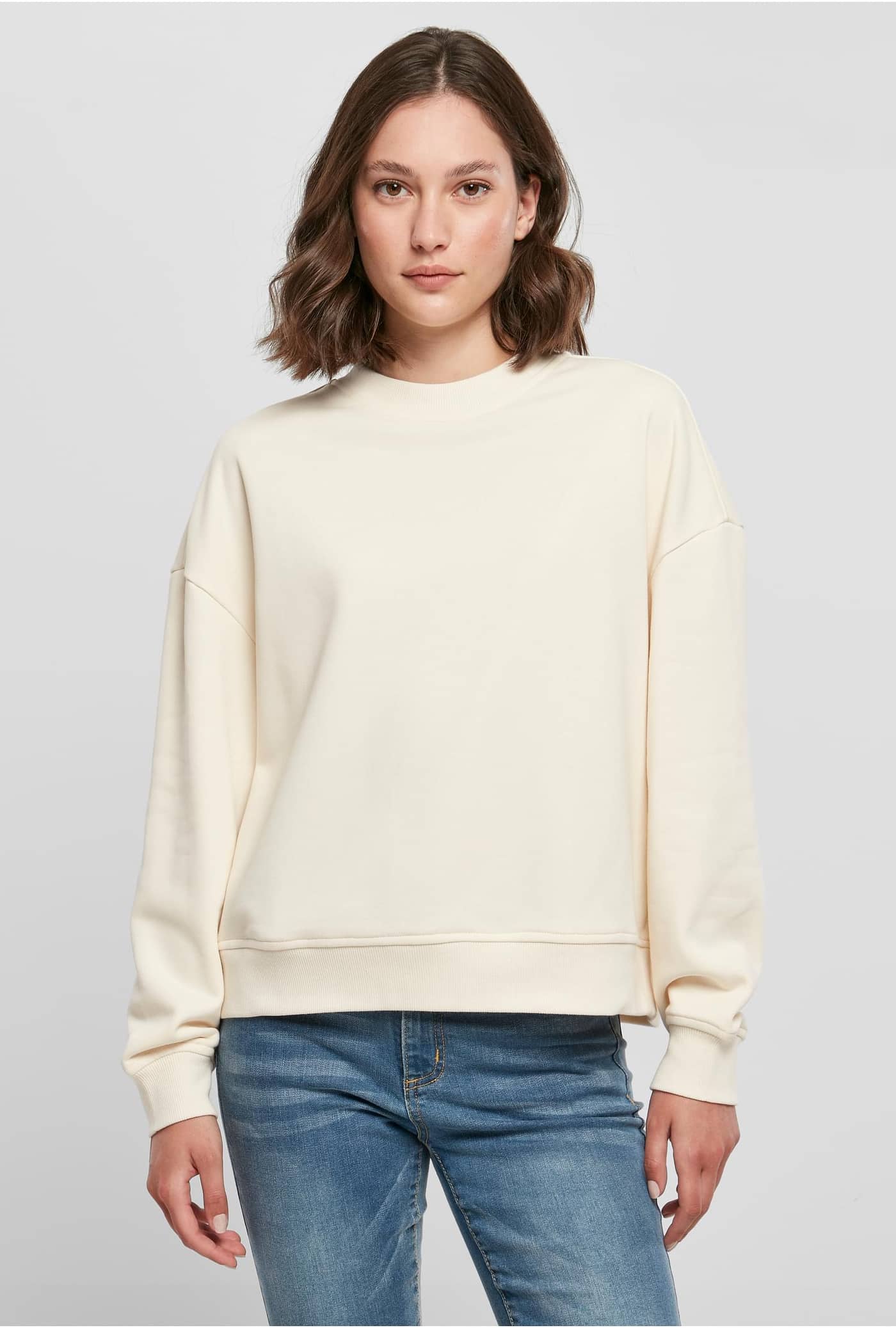 Ladies Oversized Crewneck Sweatshirt